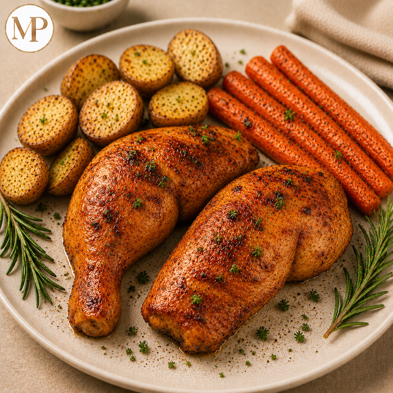 Chicken Leg Quarters Skinless (1-lb)