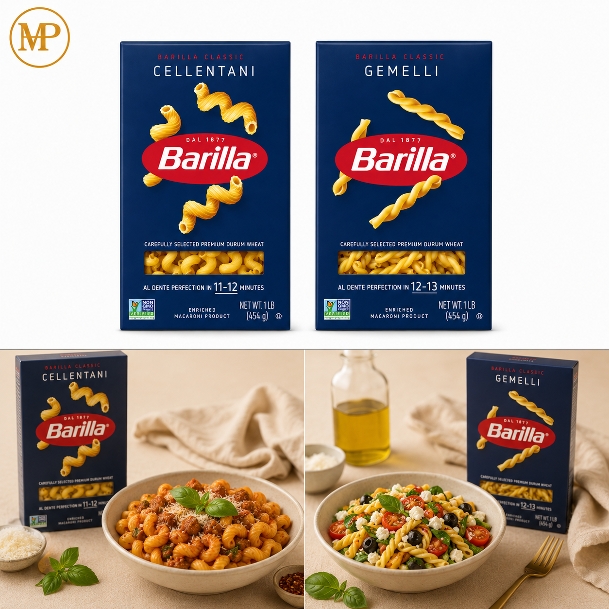 Barilla assorted pasta (400-g)