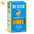 De Cecco Pasta Assorted Cuts (Excluding Gluten Free or Lasagne) (16 OZ)