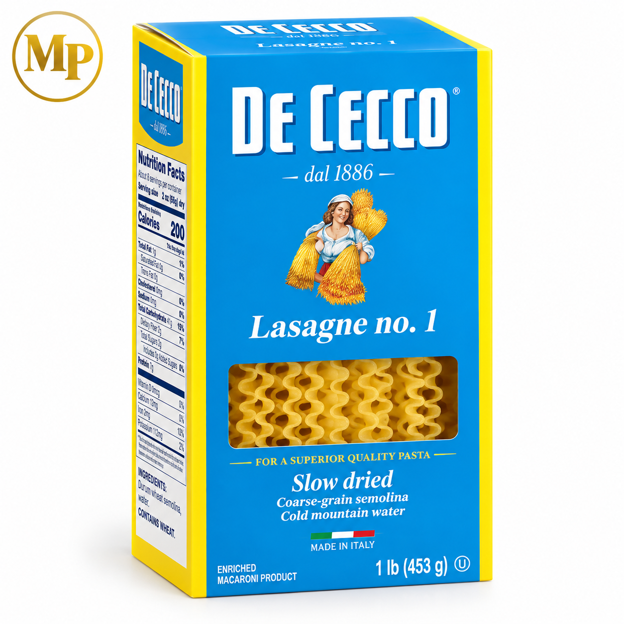 De Cecco Pasta Assorted Cuts (Excluding Gluten Free or Lasagne) (16 OZ)