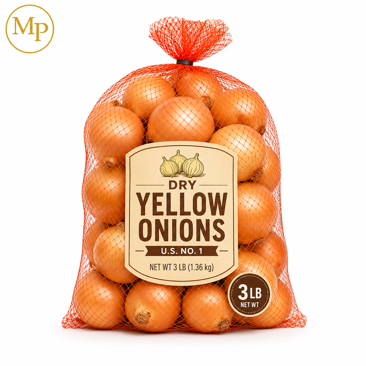 Yellow Onions (3 LB Bag)
