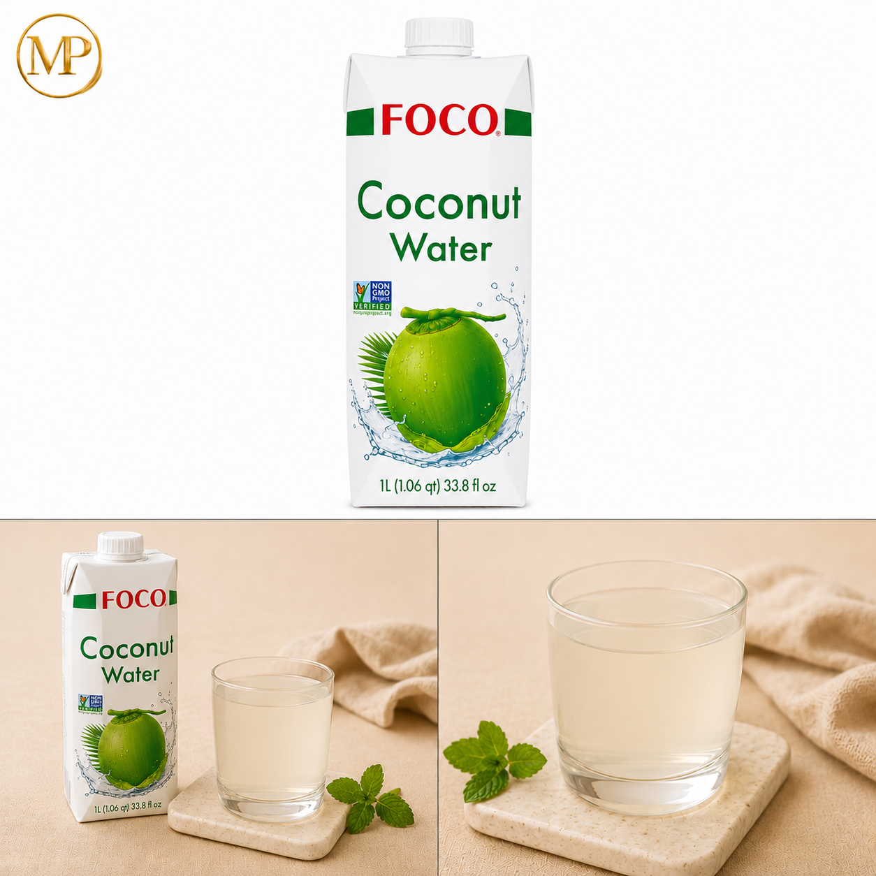 Foco Coconut Water (1-liter)