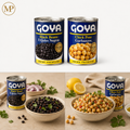 Goya Black Beans Chick Peas (15-oz)