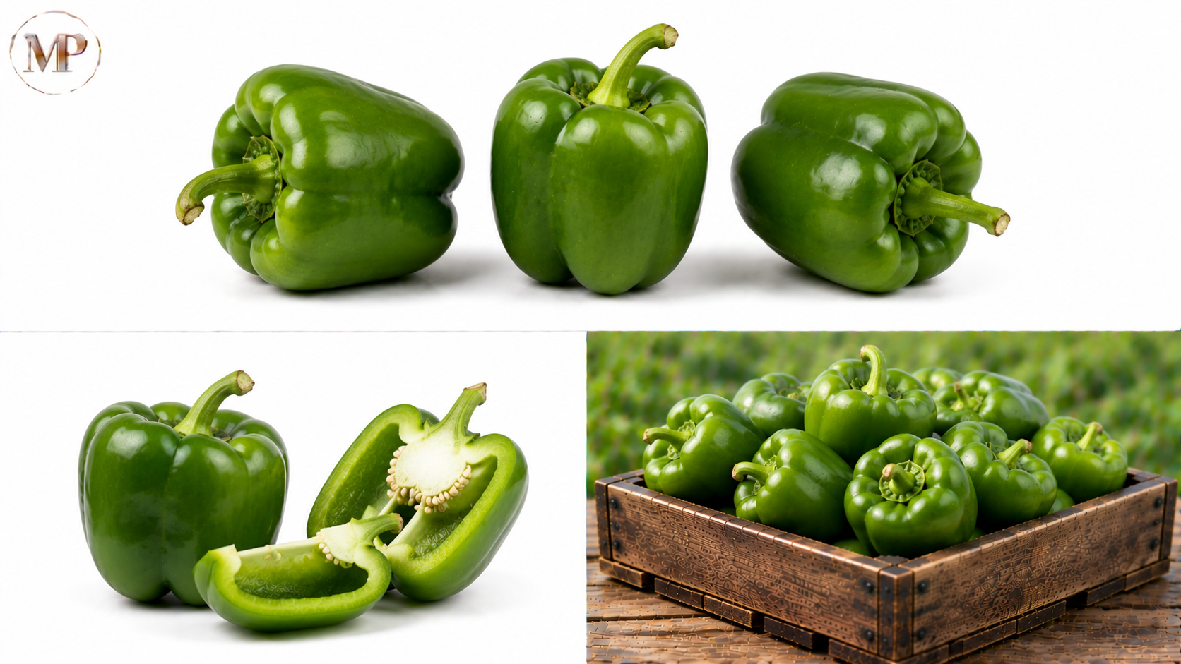 GreenPeppers (1-lb)