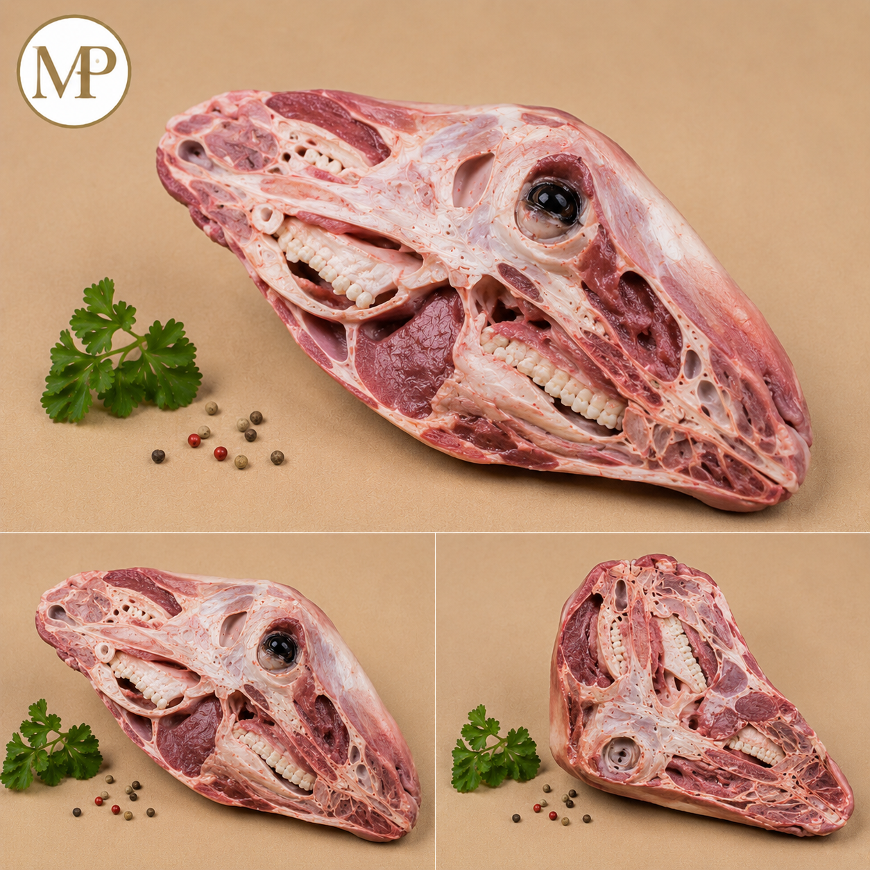 Half Lamb Head (1-lb)