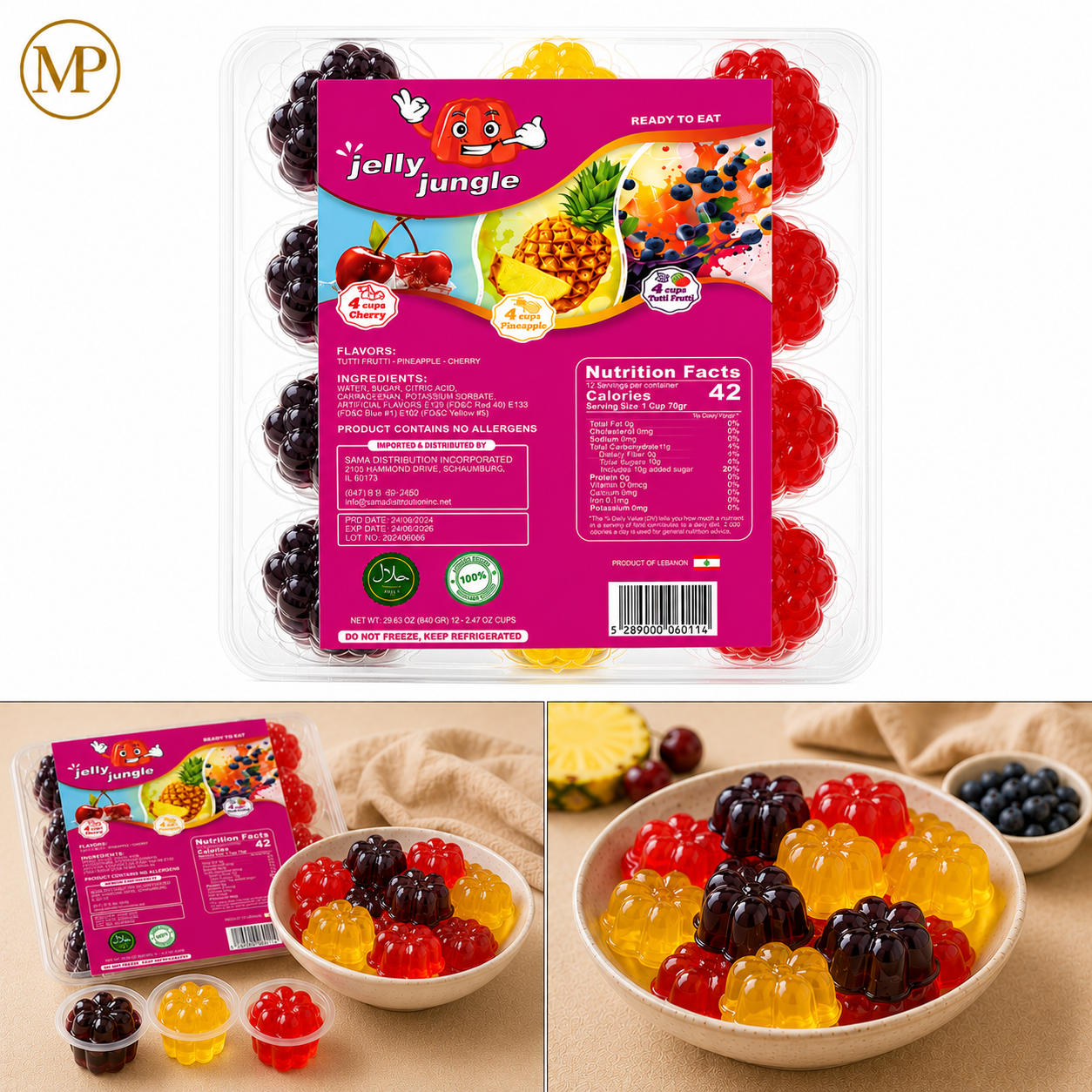 Jelly Jungle Halal (29.63-OZ)