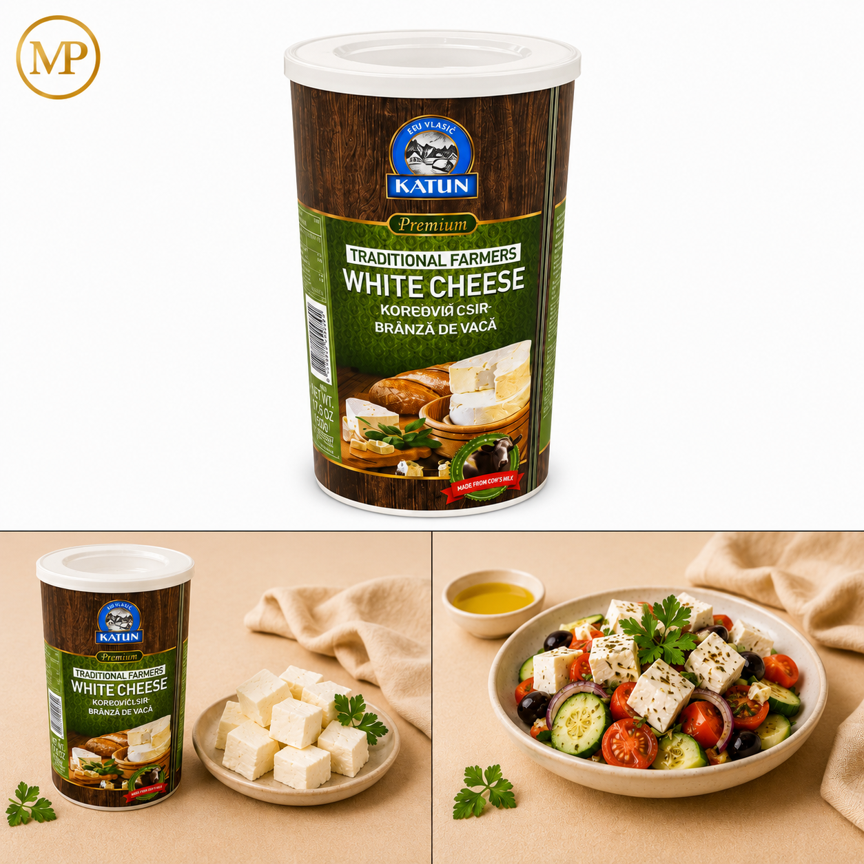 Katun Traditional Farmers White Cheese