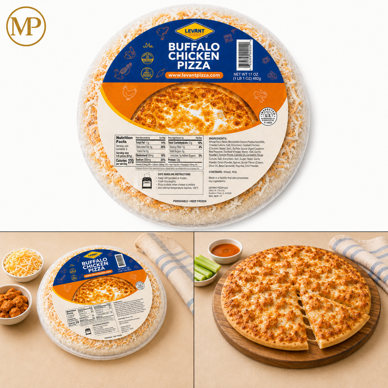 Levant Beef Or Chicken Pizza