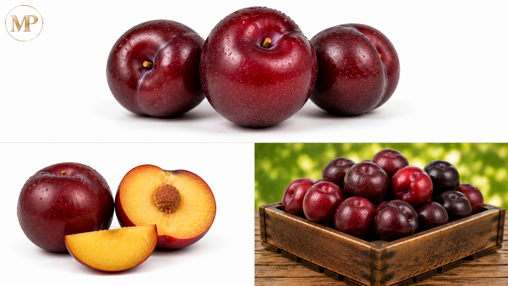 Black or Red Plums (1-lb)