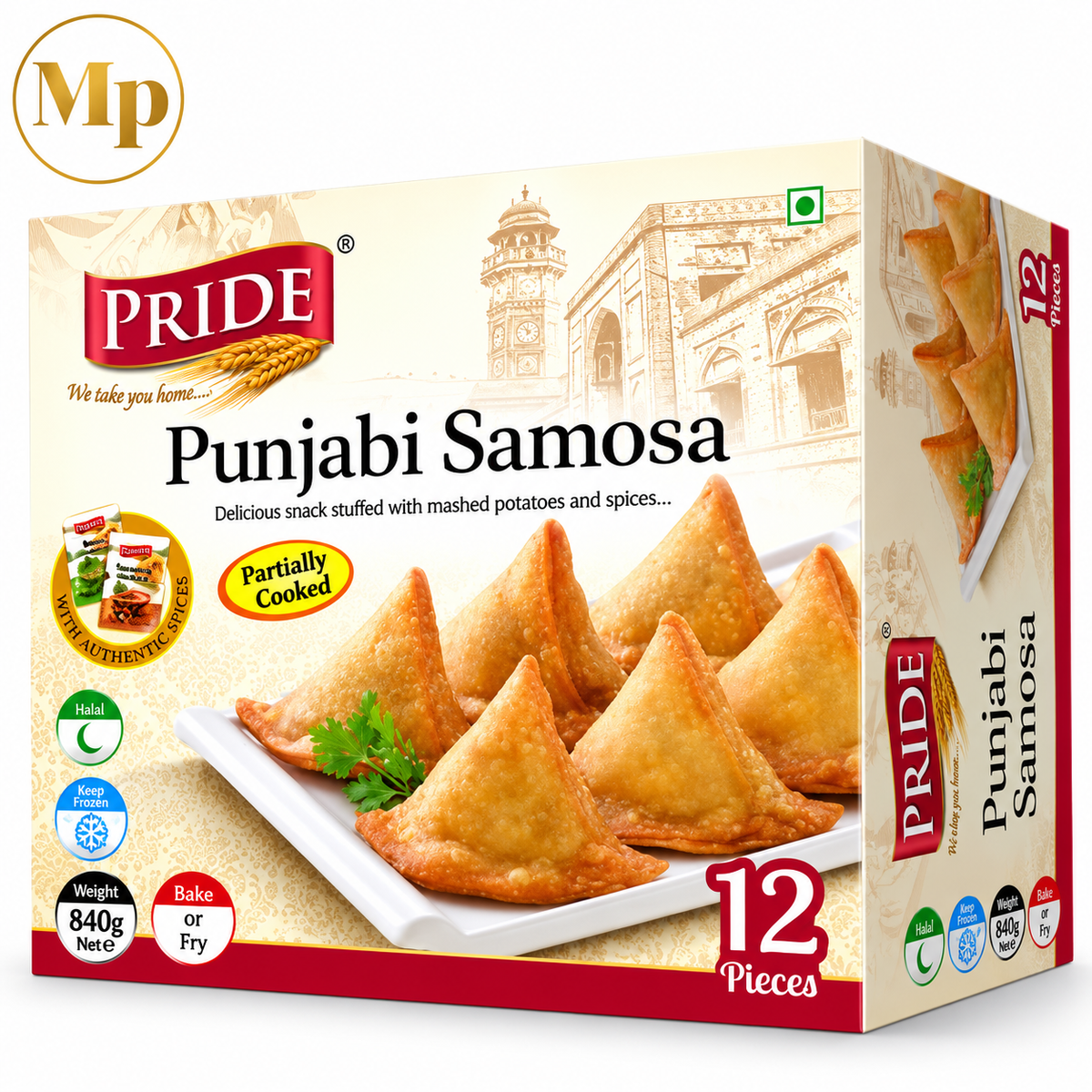 Pride Punjabi Samosa (12 PCS)