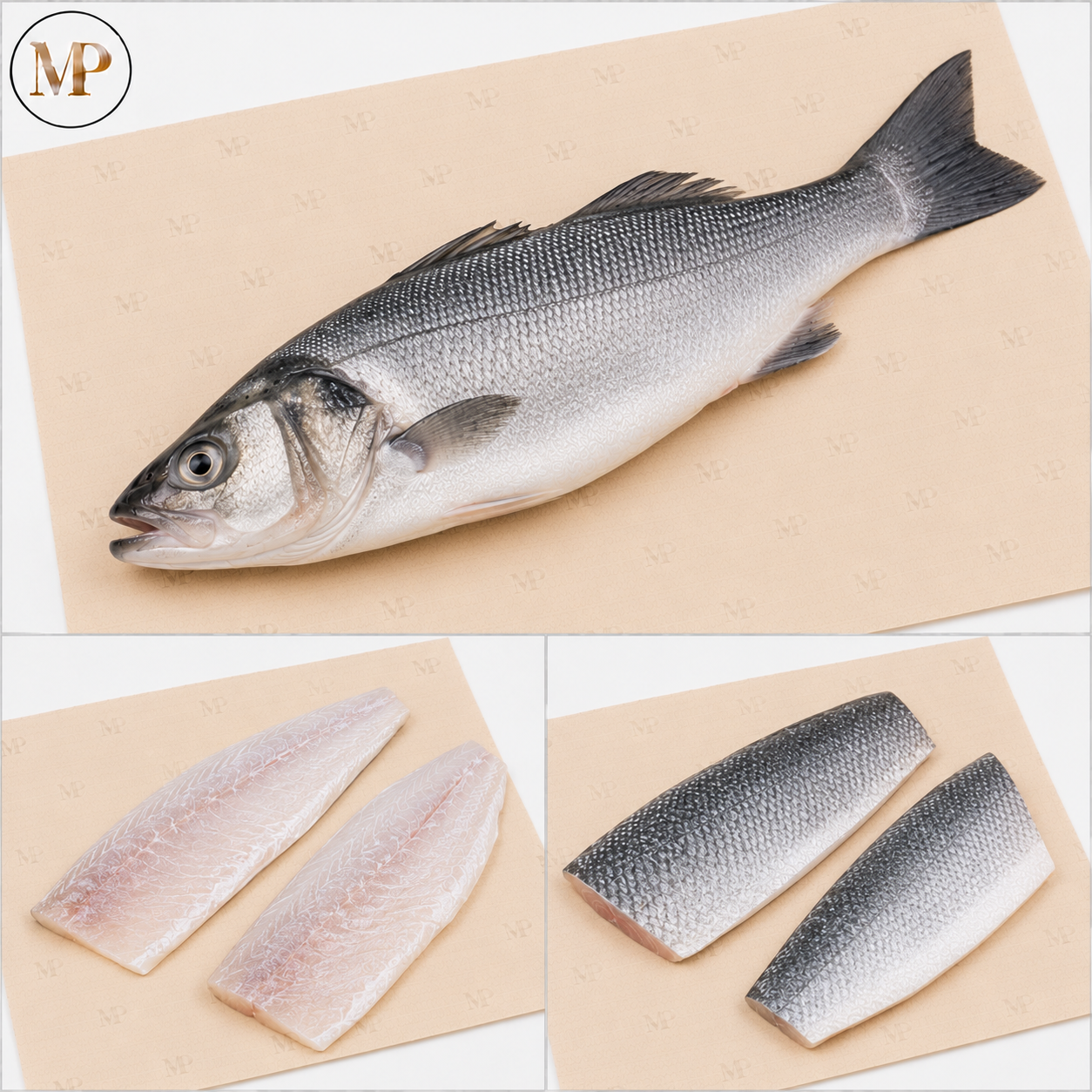 Whole Silver Bass - Wild Caught USA (1-lb)