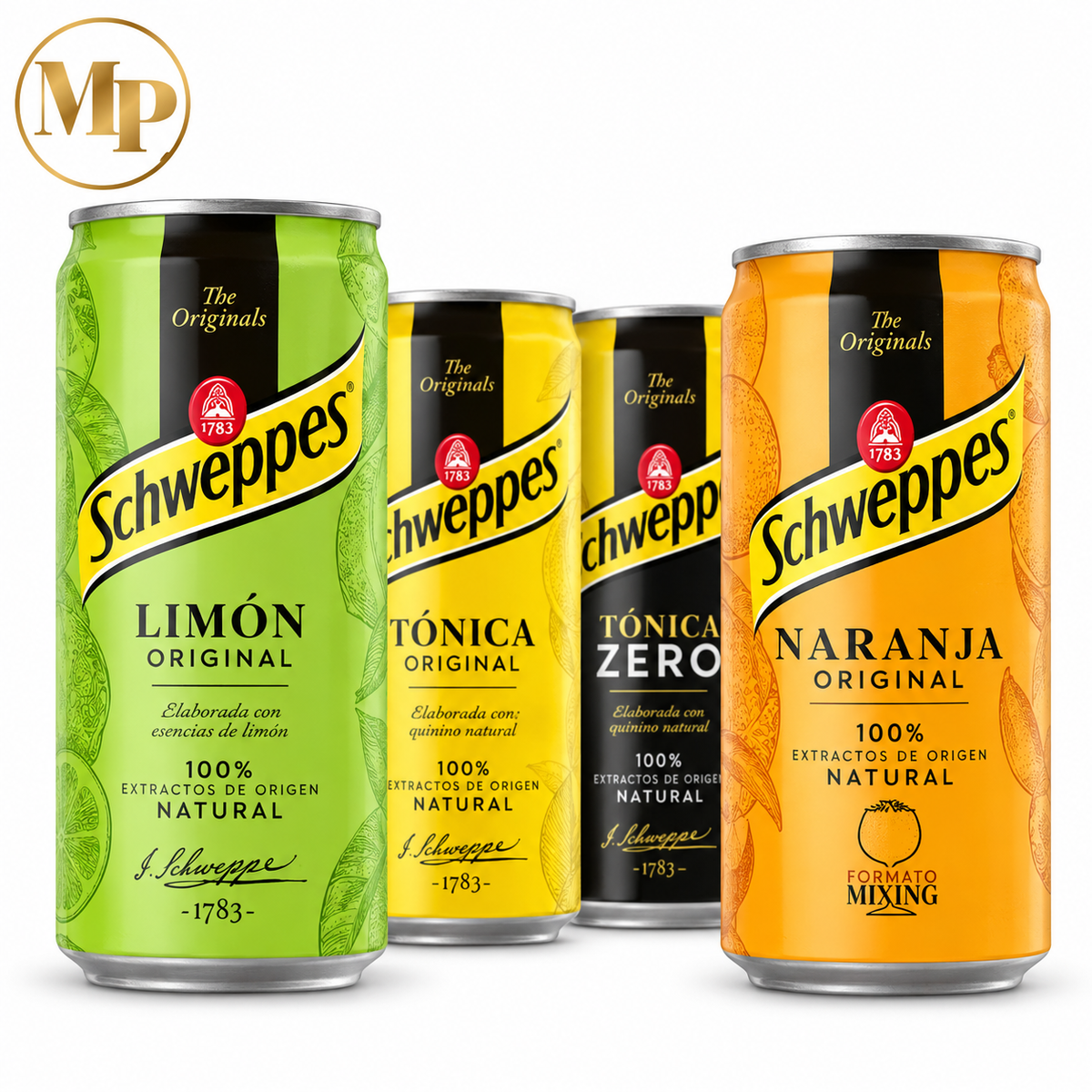 Schweppes Drinks Assorted Flavors (330 Ml)