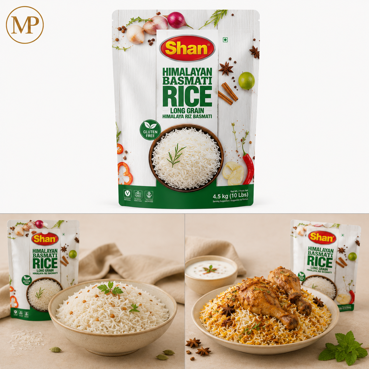 Shan Himalayan Basmati Rice (1-kg)