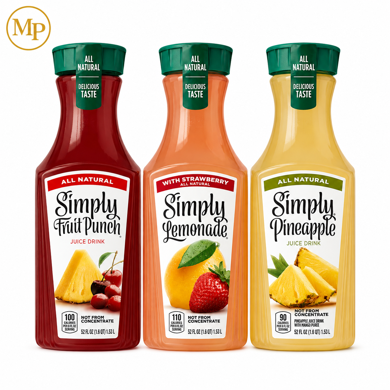 Simply Lemonade or Fruit Punch Assorted Flavors