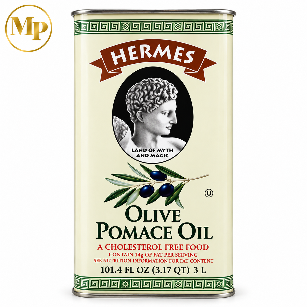 Hermes Pomace Olive Oil (3 L)
